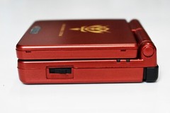 Backlit IPS LCD GBAsp Mod Nintendo Gameboy Advance SP Gundam Edition