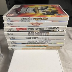 Nintendo Wii RVL-001 512 MB Home Console Bundle 8 Games