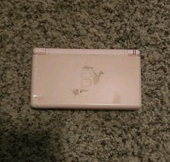 Nintendo DS Lite Rose Pink Handheld Console USG-001 For Parts Top Screen Issue