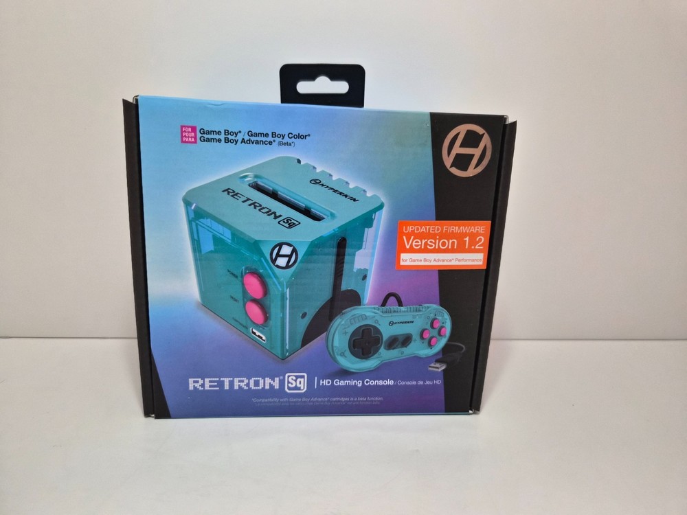 Hyperkin RetroN Sq HD Gaming Console Game Boy Color GBA Hyper Beach New Sealed