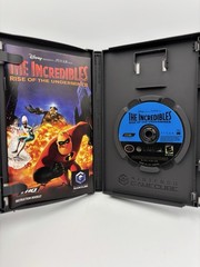 Nintendo GameCube Jet Black DOL-001 Console Bundle The Incredibles OEM Power Sup