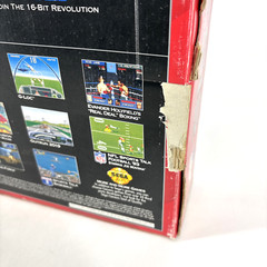 SEGA Genesis 16-Bit Video Mk-1631 2 Controllers Original Box 6 Button MK-1653