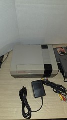 Nintendo NES Action Set Home Console Lot 4 Games – Tested And Works, Read D