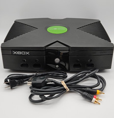 Original Xbox Console + Cables – Recapped, Serviced, Cleaned & Tested