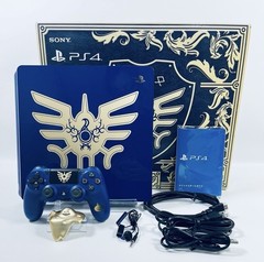 🎮 Sony PS4 Dragon Quest Loto Edition Console Full Set Blue Gold Slime Japan