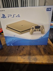 NEW Sealed Gold Sony PlayStation 4 Slim Limited Edition 1TB Console PS4 RARE