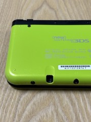 Nintendo New 3DS LL XL Lime Green Black Console Tested Working Japan Import