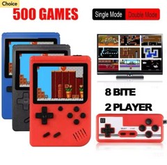 Retro Portable Handheld Game Console 8-Bit 3.0 inch Color LCD Built-in 5