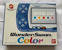 Bandai WonderSwan Color Crystal Blue Japanese Console Handheld Gaming System