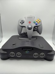 Nintendo 64 System 32MB Home Console – Gray Tested Working N64 W/ Controller
