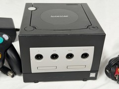 Nintendo GameCube Black Console DOL-101 / 1 Controller & Cords Bundle Tested