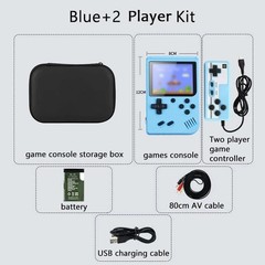 Handheld Retro Game Console 500+ Classic Games TV AV Output 1020mAh Kids Adults