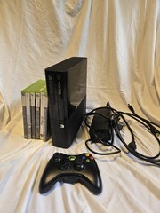 Microsoft Xbox 360 E Bundle, Games, Controller, And Cords!