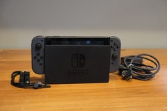 Nintendo Switch 1 – HAC-001(-01) Console with Gray Joy‑Cons and 128Gig micro SD