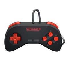 Retro-Bit RetroDuo Dual 2-in-1 Retro Console for SNES & NES Games – Red/Black