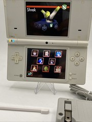 Nintendo DSi White – Includes Preloaded Library (Large Collection)