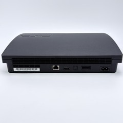 Sony PlayStation 3 PS3 Slim 120GB CECH-2101A Black Console Controller See Video
