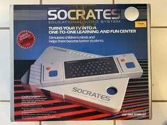 Vintage Rare Socrates Educational Video System VTECH 1998 w/ Box. Untested