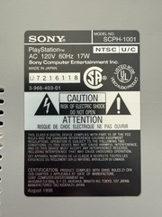 Sony PlayStation PS1 SCPH-1001 Console Bundle OEM Controller Memory Card Tested