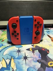 Nintendo Switch Mario Edition W/joycon Grip And 128GB SD card