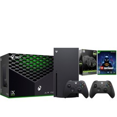 Xbox Series X 1TB Disc + Extra Controller + LEGO Batman – Carbon Black