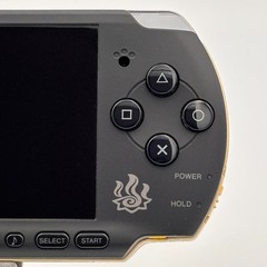 Sony PSP-3000 Monster Hunter Portable 3rd Model Black Gold Near Mint JP 905
