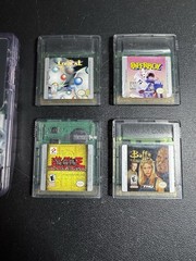 Nintendo Game Boy Color Atomic Purple W/ 4 Games Tested Works Great Yugioh Buffy