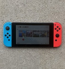 Nintendo Switch Neon Red Blue – Handheld Console System – USED