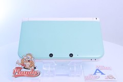 JP Game Nintendo 3DS LL XL Mint White [Rank :A] Region-locked