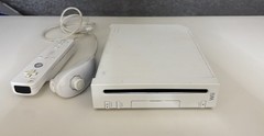 Nintendo Wii White Console no cords Remote & Nunchuk Bundle untested unknown