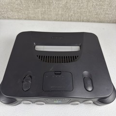 Nintendo 64 Console ONLY – NUS-001 (USA) – Charcoal Tested Working W/ Jumper Pak