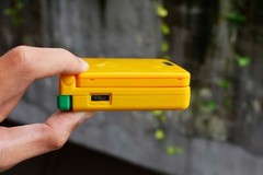 Backlit IPS LCD GBAsp Mod Nintendo Gameboy Advance SP Mirror Solid Yellow