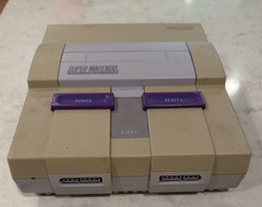 Super Nintendo Entertainment System SNES Console Gaming System SNS-001, Works!