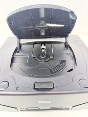 Sega Saturn Console MK-80000 Bundle W/Controller & NFL Quartback Club- WORKS