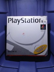 Open Box (New) Sony PlayStation 1 Console Mint+ in Box 1998 Retro tested