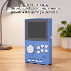 Handheld Game Console 2.8 Inch LCD Screen Rechargeable 100 In 1 1G Storage XZBQ