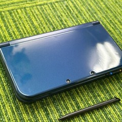 New Nintendo 3DS XL LL Metallic Blue Console Stylus Working Tested Japanese ver