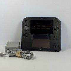 Nintendo 2DS Console Blue & Black Bundle w/ Charger Tested & Works