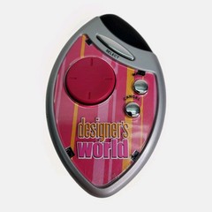 Designer&rsquo;s World Pink Silver Plug And Play TV Home Console Game Controller Remot