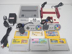 Nintendo Famicom & Super Famicom Console Bundle Super Mario ver. Free Shipping