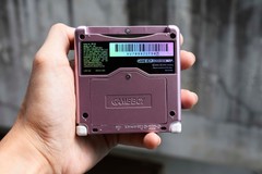 Backlit IPS LCD GBAsp Mod Nintendo Gameboy Advance SP Fuji Mountain And Blossom