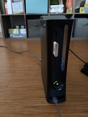 Microsoft Xbox 360 Black Console 256MB Wi-Fi HDMI USB-A with 4 Controllers