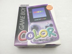 Game Boy Color Console (CGB-001 / Clear Purple) 9000025589369