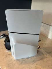 Sony PlayStation 5 Slim Disc PS5 1TB White Console Gaming System CFI-2015