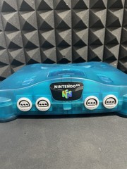 Nintendo 64 Funtastic Ice Blue Console Bundle Tested Working