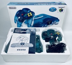 Nintendo 64 Console Clear Blue | Excellent Condition | Boxed | NTSC-J Japan
