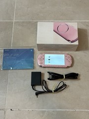 Sony PSP 3000 Console, Blossom Pink Near Mint Complete In Box