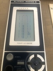Tomy Slim Boy Racing 5 LC-Game Made in Japan 1980 Great Condition For Its Age