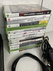 Xbox 360 S Slim Bundle 1439 Console 250GB 15 Games GTA 4 NARUTO OBLIVION GEARS