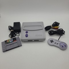 Nintendo Super NES Control Deck Yoshi&rsquo;s Island Console With Box Tested